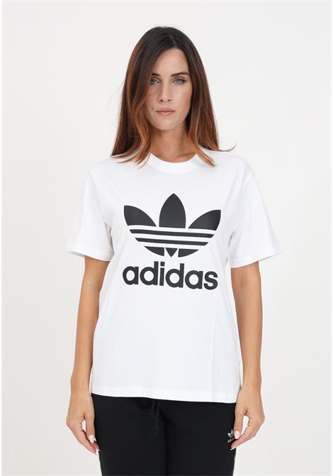 White women's adidas t-shirt ADIDAS ORIGINALS | T-shirt | IK4036.