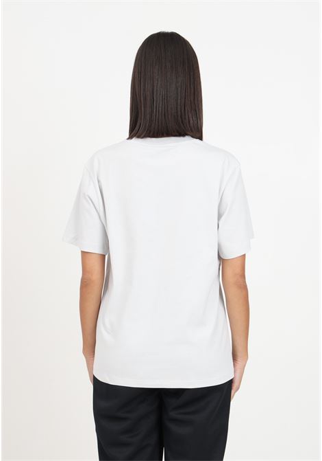 White t-shirt with velvet logo for women ADIDAS ORIGINALS | T-shirt | IL2377.