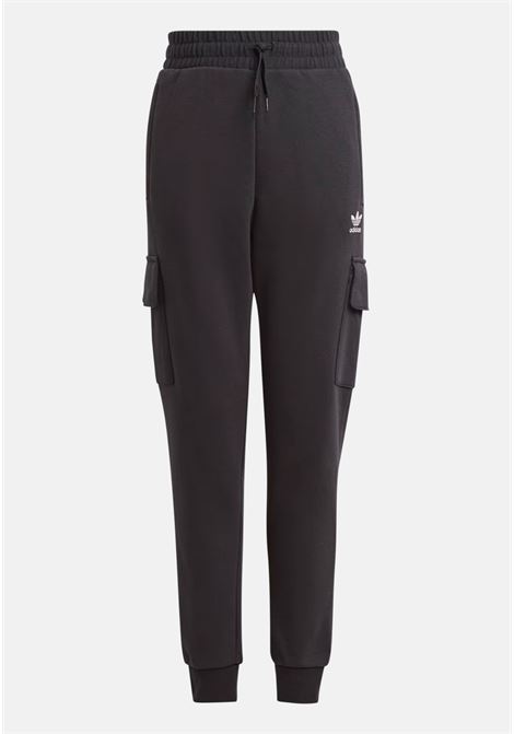 Black Fleece Cargo sports trousers for boys and girls ADIDAS ORIGINALS | Pants | IL2487.