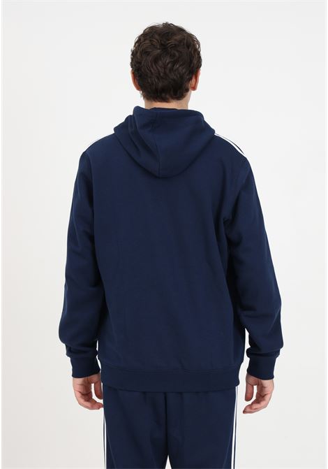 Blue hooded sweatshirt for men ADIDAS ORIGINALS | IL2489.