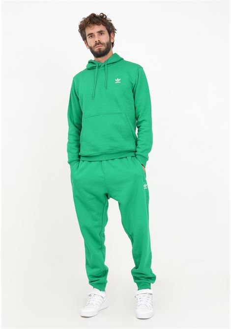 Green sweatpants with logo for men ADIDAS ORIGINALS | Pants | IM2102.