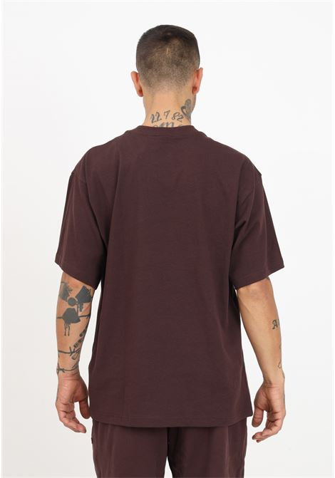 Brown t-shirt with logo embroidery for men ADIDAS ORIGINALS | T-shirt | IM4391.