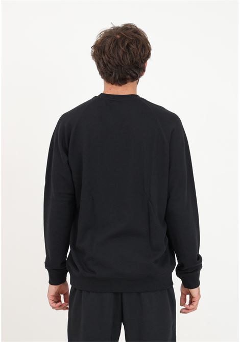 Black sweatshirt with maxi logo for men ADIDAS ORIGINALS | Hoodie | IM4500.