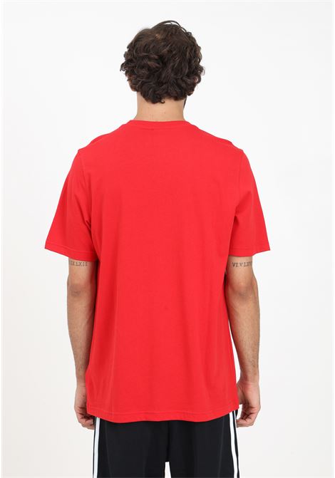 T-shirt rossa da uomo modello Adicolor Classics Trefoil ADIDAS ORIGINALS | T-shirt | IM4505.