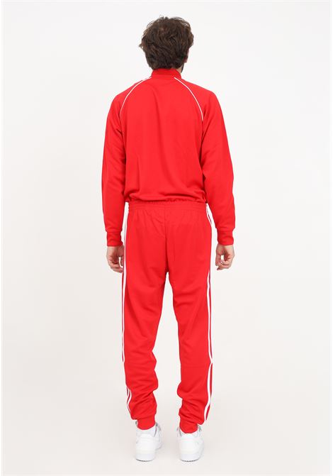 Red sweatpants with men's logo ADIDAS ORIGINALS | Pants | IM4543.