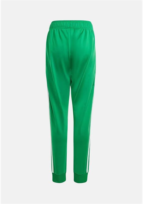 Pantaloni verdi di tuta da bambino e bambina ADIDAS ORIGINALS | Pantaloni | IN4759.