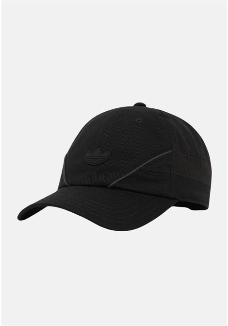 Black hat with visor with logo for men and women ADIDAS ORIGINALS | Hats | IL1740.