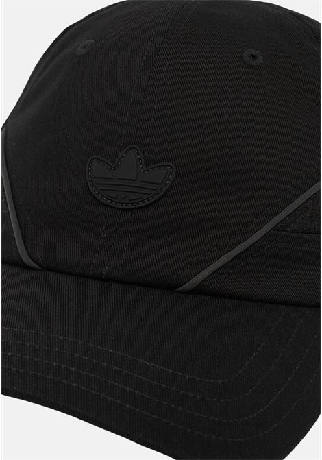 Black hat with visor with logo for men and women ADIDAS ORIGINALS | Hats | IL1740.