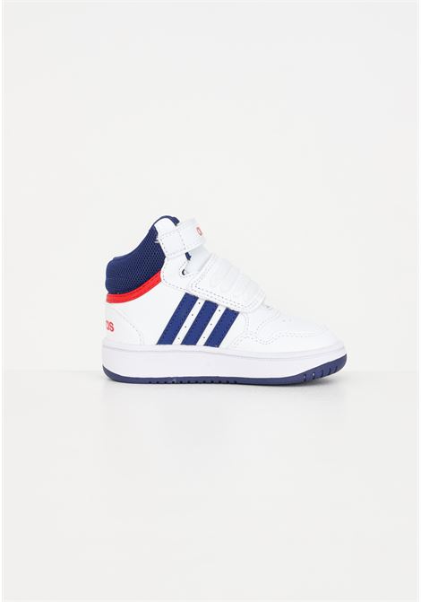 HOOPS MID 3.0 AC I white lace-up sneakers for unisex babies ADIDAS PERFORMANCE | Sneakers | GZ9650.