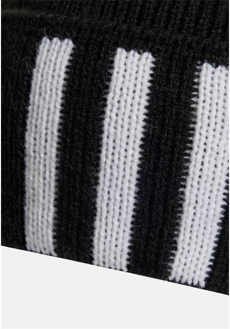 Black beanie with stripes for men and women ADIDAS PERFORMANCE | Hats | HG7788.