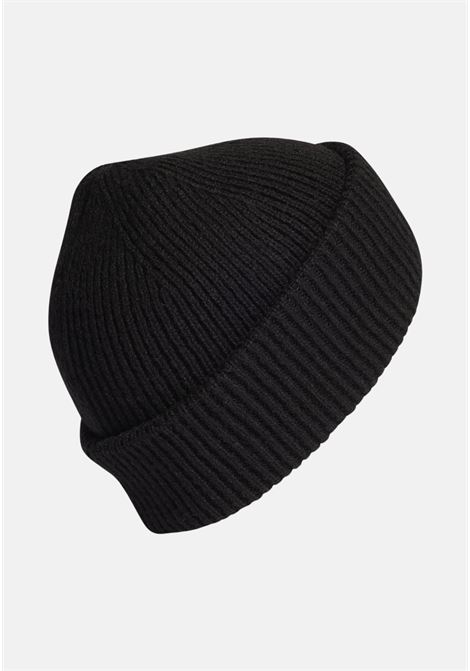 Black beanie with embroidered logo for men and women ADIDAS PERFORMANCE | Hats | IB2650.