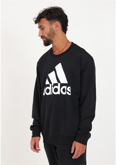 Black men's sweatshirt with Front logo ADIDAS PERFORMANCE | Hoodie | IB3995.