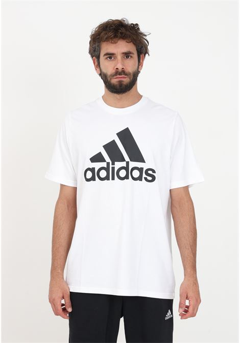 White t-shirt with maxi logo for men ADIDAS PERFORMANCE | T-shirt | IC9349.