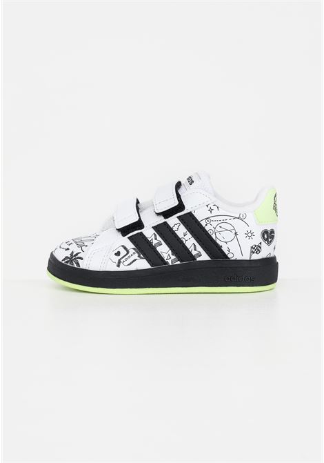 Grand Court sneakers for children with tears ADIDAS PERFORMANCE | Sneakers | IG4848.