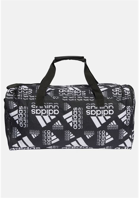 Duffer Graphic M black sports bag for men and women ADIDAS PERFORMANCE | Sport Bag | IJ5645.