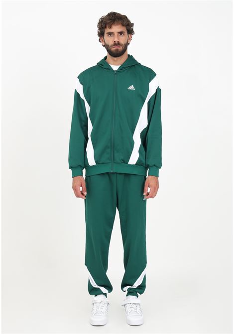 Green tracksuit for men ADIDAS PERFORMANCE | Sport suits | IJ6068.