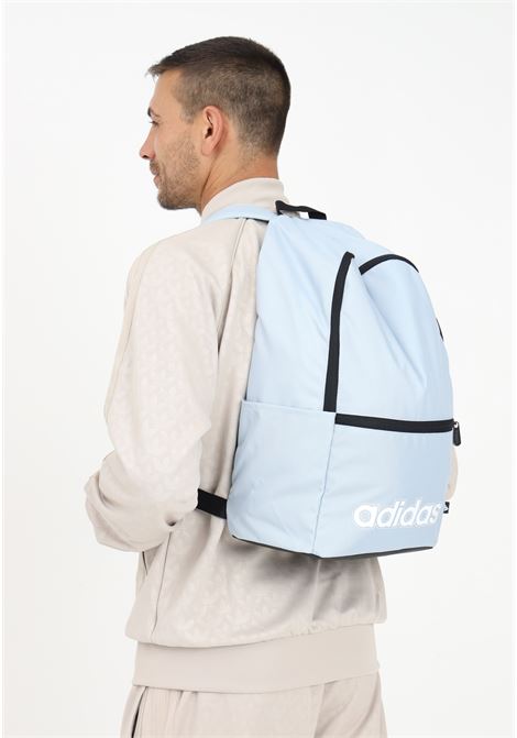 Light blue backpack for men and women Classic Foundation ADIDAS PERFORMANCE | Backpacks | IK5768.