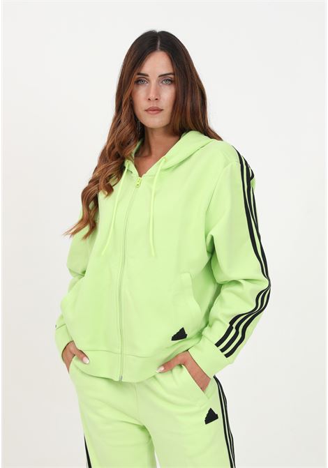 Future Icons 3-Stripes neon zip sweatshirt for women ADIDAS PERFORMANCE | Hoodie | IL3047.