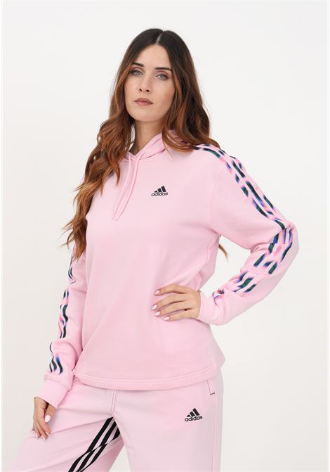 Pink hooded sweatshirt for women ADIDAS PERFORMANCE | Hoodie | IL5873.
