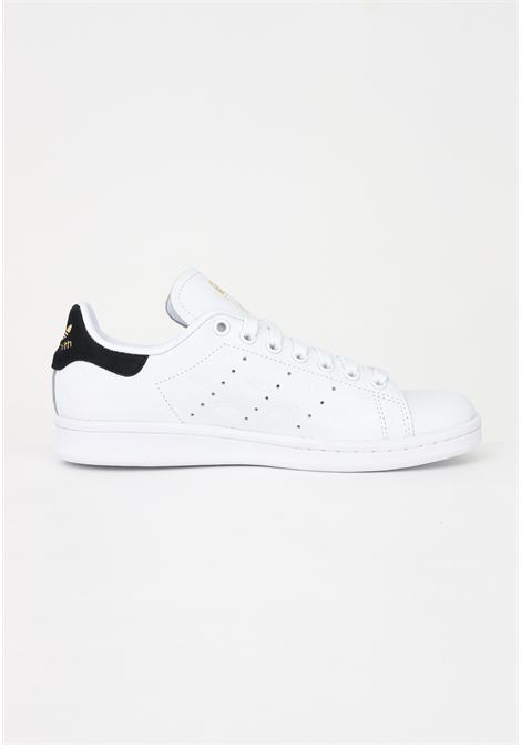 White Stan Smith sports sneaker for women with all-over trefoil logo ADIDAS | Sneakers | FZ6371.