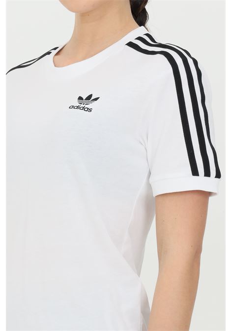 T-shirt adicolor classic 3-stripes bianca da donna ADIDAS | T-shirt | GN2913.