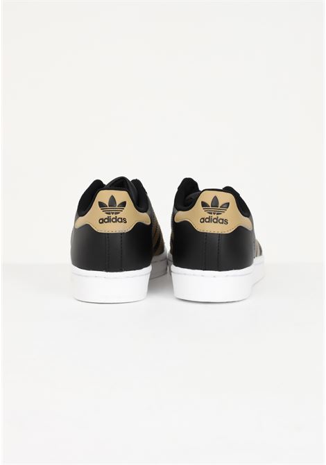 Black Superstar sneakers for women with contrasting details ADIDAS | Sneakers | GV6622J.