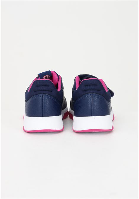 Girls blue Tensaur Hook And Loop sport sneakers ADIDAS | Sneakers | H06367.