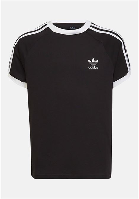 Black sports t-shirt for boys and girls ADIDAS ORIGINALS | T-shirt | HK0264.