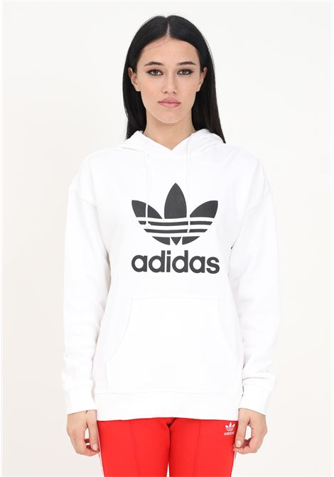Sweatshirt with hood and maxi logo print ADIDAS | HN8329.