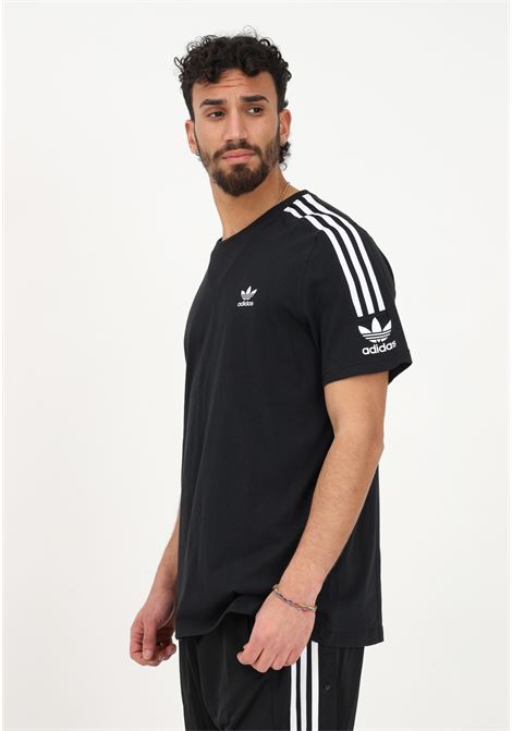 T-shirt sportiva nera da uomo Adicolor Classics Trefoil ADIDAS | T-shirt | IA6344.