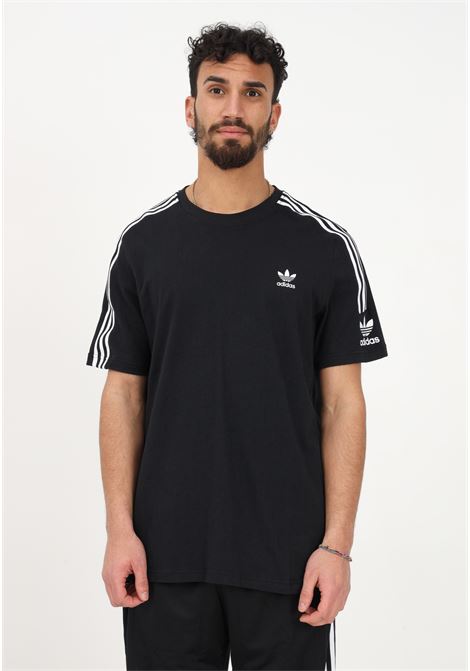 T-shirt sportiva nera da uomo Adicolor Classics Trefoil ADIDAS | T-shirt | IA6344.