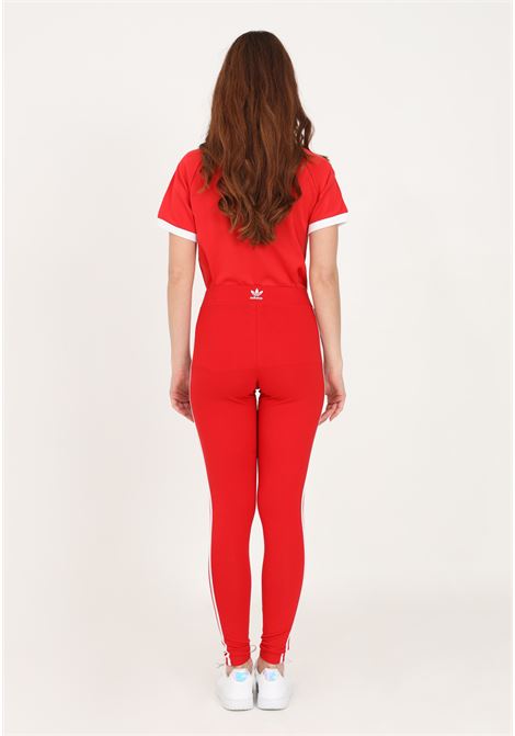 Red leggings for women ADIDAS ORIGINALS | Leggings | IB7382.