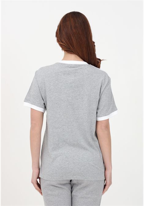 T-shirt sportiva grigia da donna Adicolor Classic 3-Stripes ADIDAS | T-shirt | IB7409.