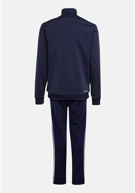 Essentials 3-Stripes Tiberio children's blue tracksuit ADIDAS PERFORMANCE | Sport suits | IC5681.