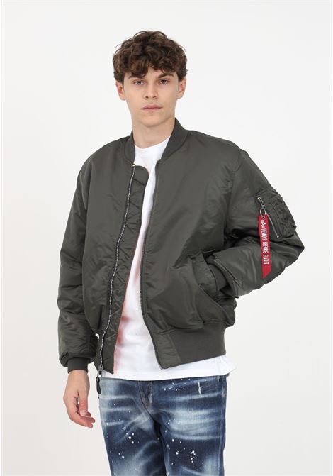 Reversible military green jacket for men ALPHA INDUSTRIES | Jackets | 10010104