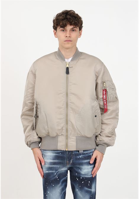 Reversible beige jacket for men ALPHA INDUSTRIES | Jackets | 100101679