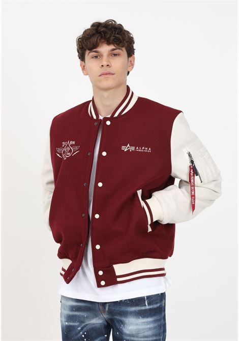 Men's college style jacket ALPHA INDUSTRIES | Jackets | 138107184
