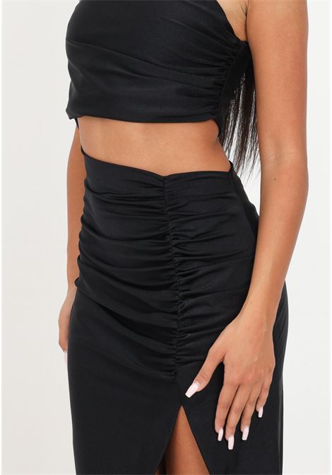 Black dress with cut-out detail for women AMEN | Dresses | HMW23517009