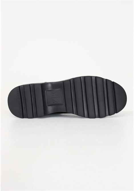 Sneakers casual nere da uomo con logo ARMANI EXCHANGE | Sneakers | XUM011XV614K001