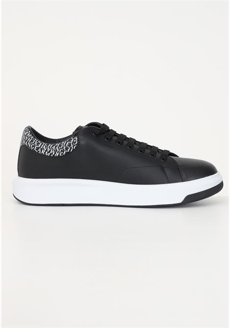 Black men's sneakers with contrasting back ARMANI EXCHANGE | Sneakers | XUX123XV7610002