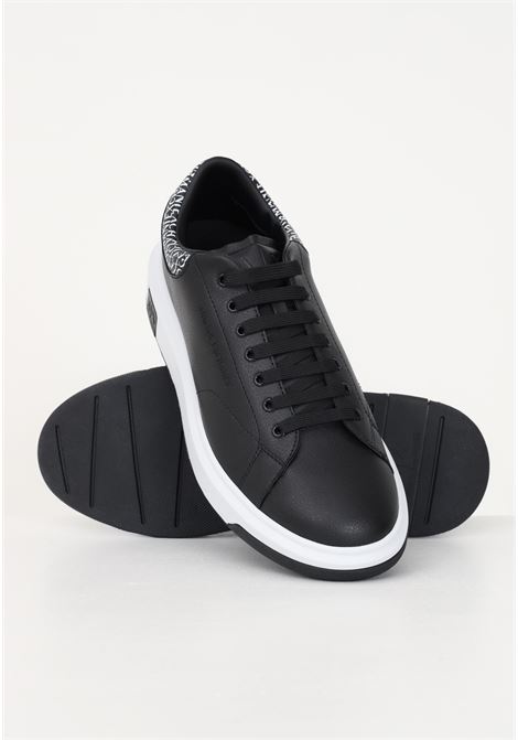 Sneakers da uomo nere con retro a contrasto ARMANI EXCHANGE | Sneakers | XUX123XV7610002