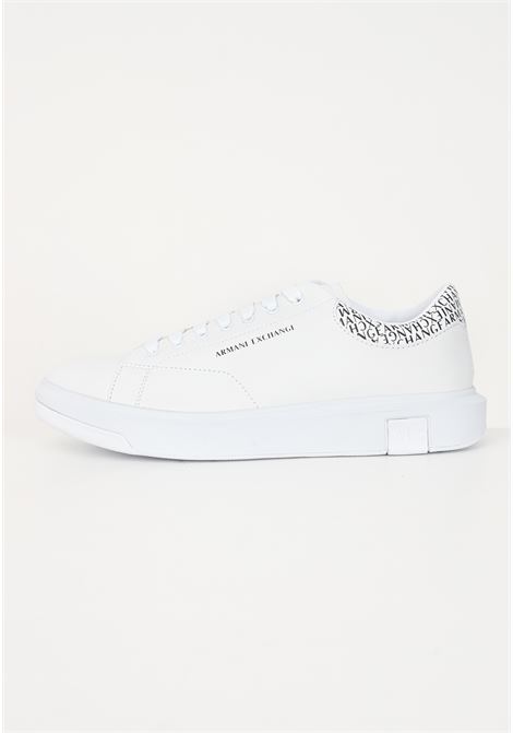 White men's sneakers with contrasting back ARMANI EXCHANGE | Sneakers | XUX123XV76101015