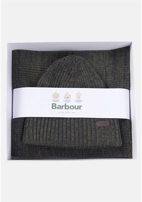 Men's hat and scarf set BARBOUR | Set | 232 - MGS0019 MGSOL71