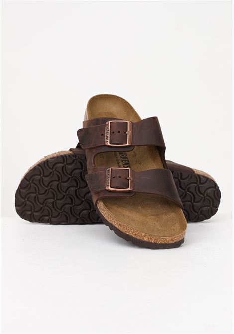 Brown slippers for men and women Arizona BS BIRKENSTOCK | slipper | 052533.