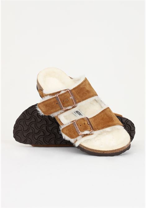 Beige Birkenstock Arizona model slippers for women BIRKENSTOCK | slipper | 1001135.