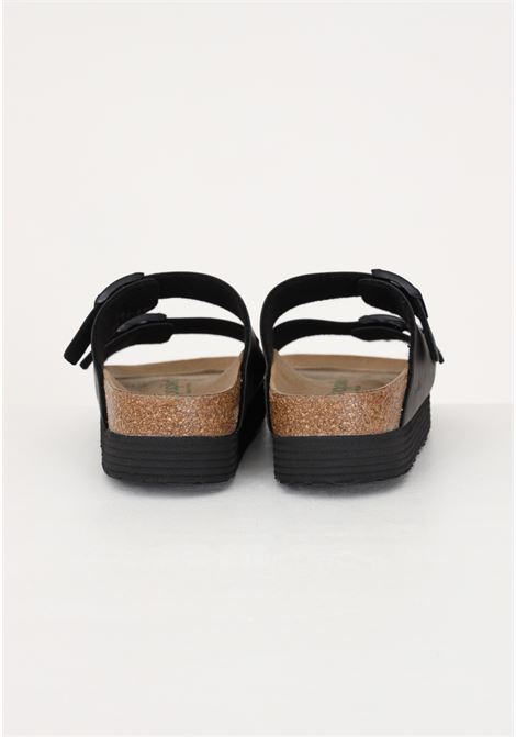 Arizona Platform vegan black slippers for women BIRKENSTOCK | slipper | 1018520.