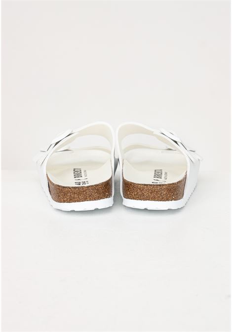 White Arizona slippers for men and women BIRKENSTOCK | slipper | 1019046.