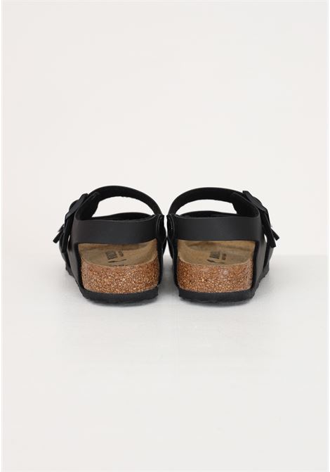Black sandal for boys and girls New York BIRKENSTOCK | Sandals | 187603.
