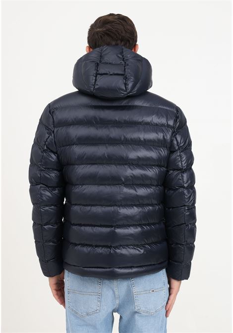 Quilted down jacket with hood for men BLAUER | Jackets | 23WBLUC02083-005958888AQ
