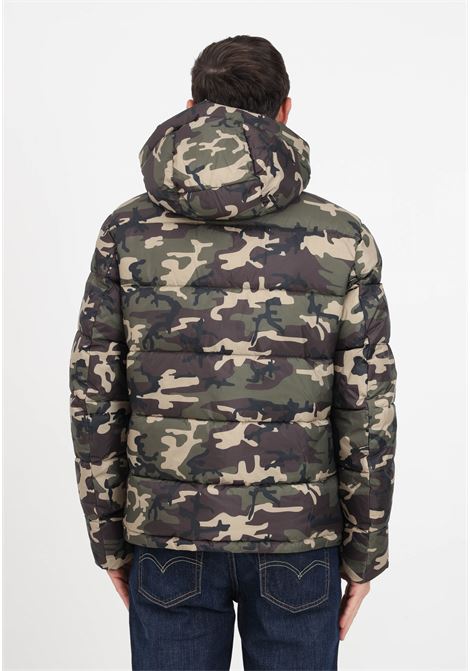 Camouflage patterned down jacket for men BLAUER | Jackets | 23WBLUC02324-006674659